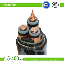 XLPE Cable 3 Cores Copper Conductor Maucfacturer